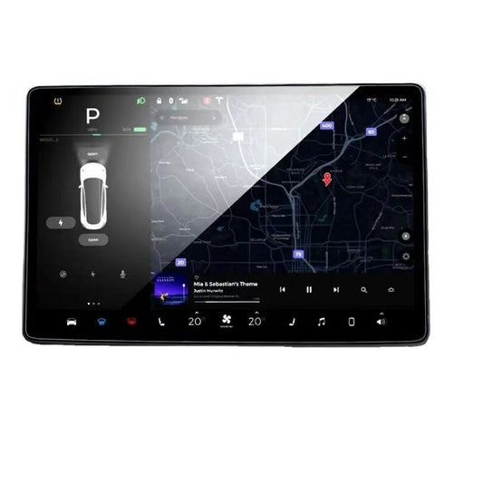 Tempered Glass Screen Protector for 2025 Tesla Model 3/Y Central Control Display