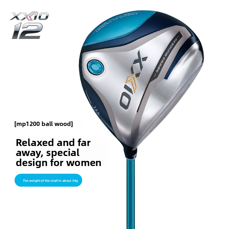 XXIO/XX10 MP1200 Golf Clubs, Women's Complete Set, Full Set of Golf Clubs, Easy to Hit with Long Distance