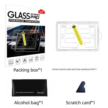 Tempered Glass Screen Protector for 2025 Tesla Model 3/Y Central Control Display