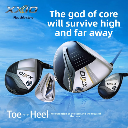XXIO/XX10 MP1300 Golf Clubs, Men's Complete Set, Full Set of Golf Clubs, Easy to Hit with Long Distance