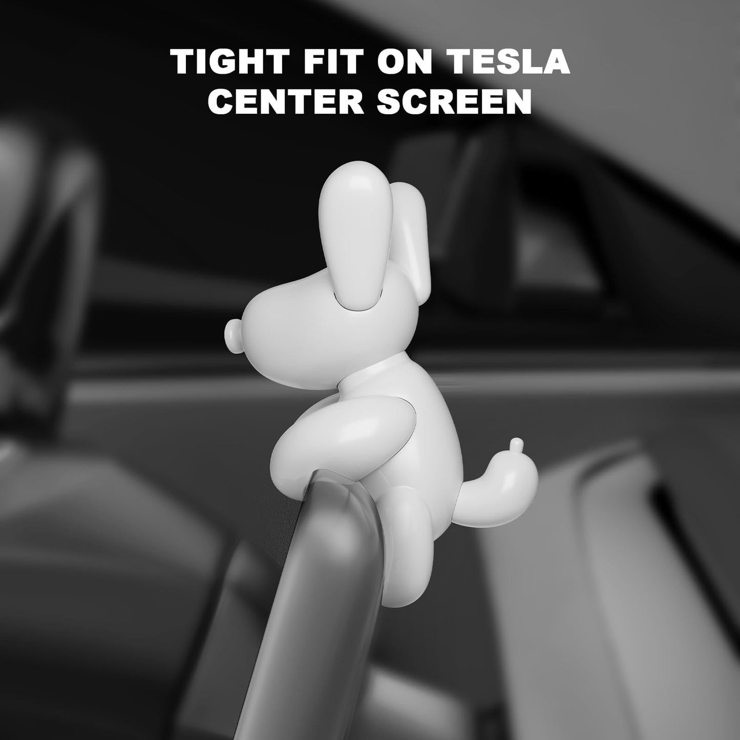 for Tesla Model Y 2026 Dog Mode Mini Screen Decoration Ornament Funny Decors Compatible with 2017-2026 Tesla Model 3 and New Model Y Juniper Interior Accessories (Gift Box)