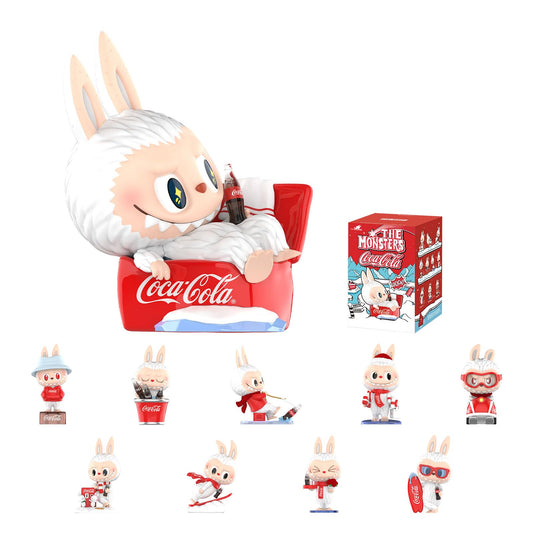 POP MART The Monsters Coca-Cola Series, Blind Box Figures, Random Design Action Figures Collectible Toys Home Decorations, Holiday Birthday Gifts, Single Box