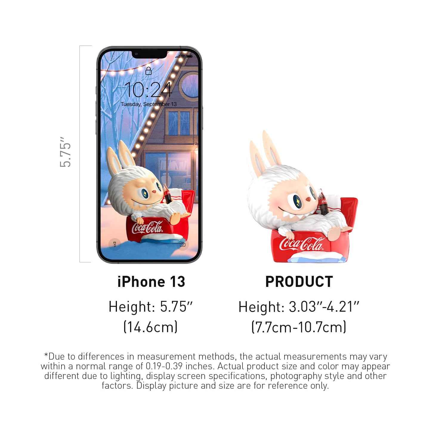 POP MART The Monsters Coca-Cola Series, Blind Box Figures, Random Design Action Figures Collectible Toys Home Decorations, Holiday Birthday Gifts, Single Box