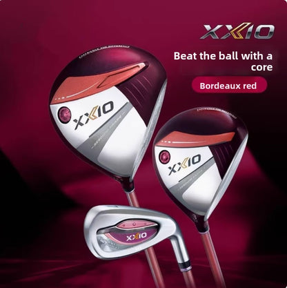 XXIO/XX10 Ladies' Golf Club Set MP1300, New - style High - forgiveness and Long - distance Golf Full - set Clubs。
