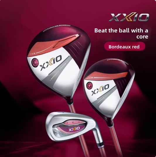 XXIO/XX10 Ladies' Golf Club Set MP1300, New - style High - forgiveness and Long - distance Golf Full - set Clubs。